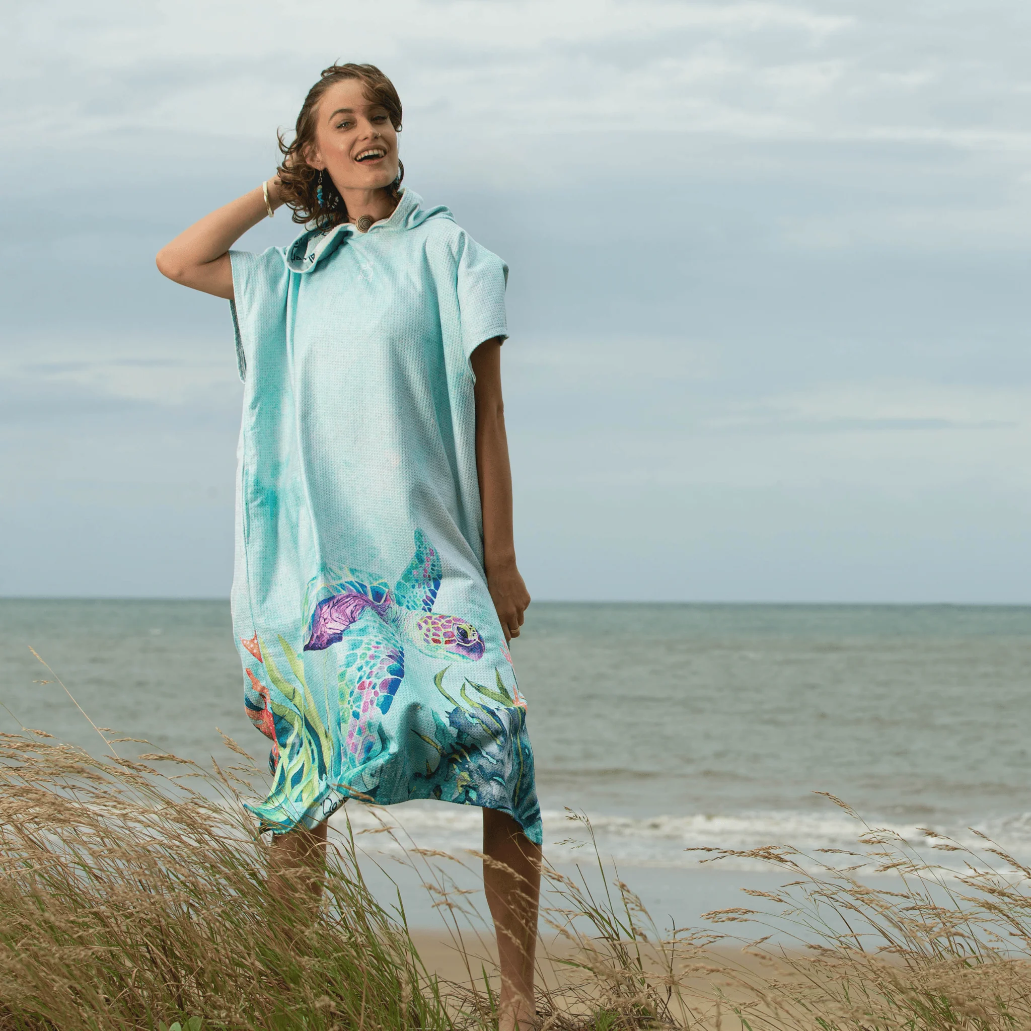 Ocean Armour - Turtle Changing Poncho