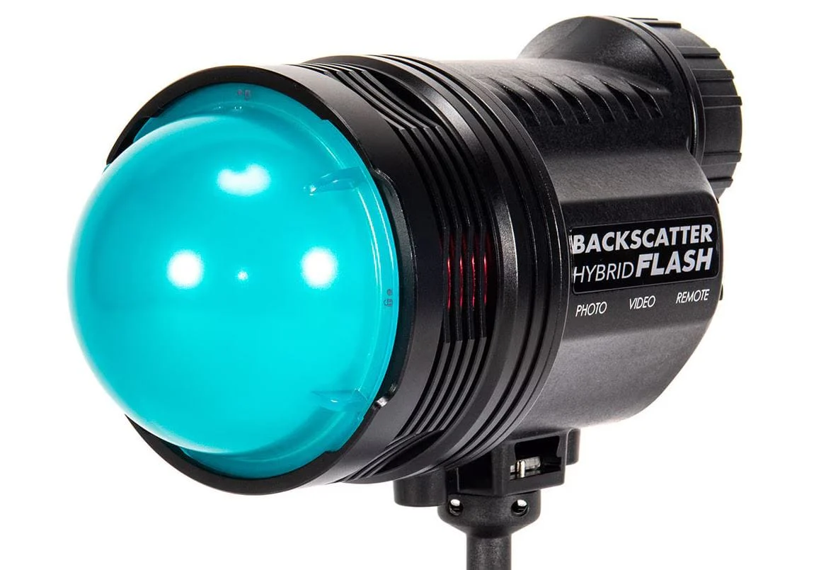 Backscatter - Hybrid Flash Ambient Blue 140° Dome Diffuser - Image 2