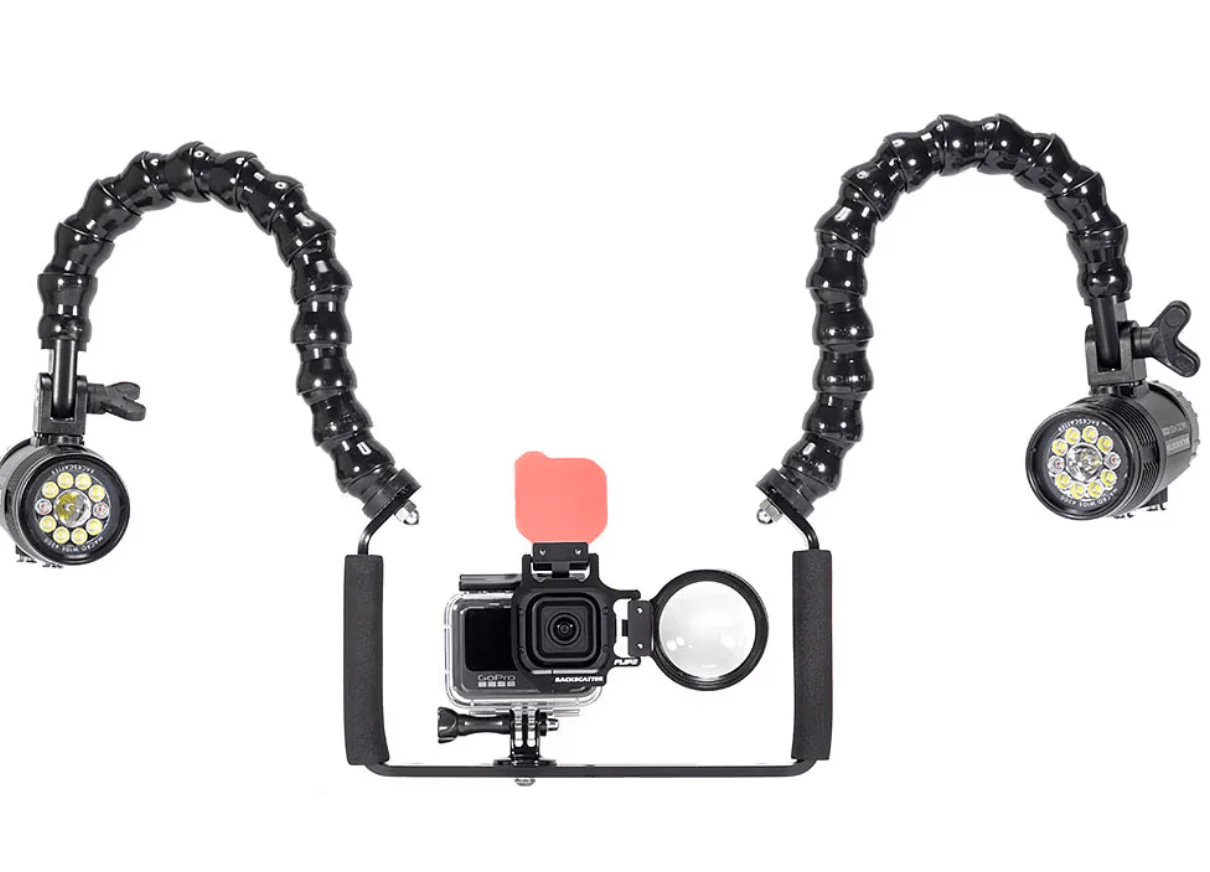 Backscatter - MW-4300 Dual Underwater Video Light Package - Image 2
