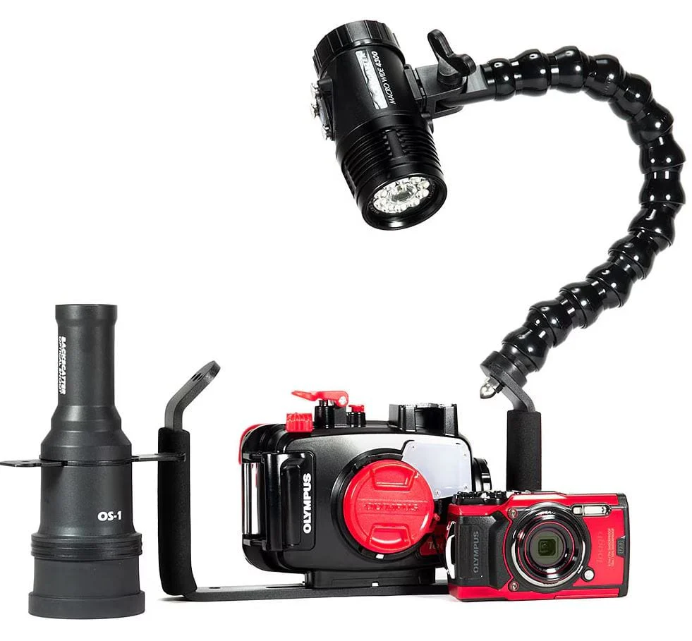 Backscatter - OM System TG-7, Macro Wide 4300 & Snoot Video Package