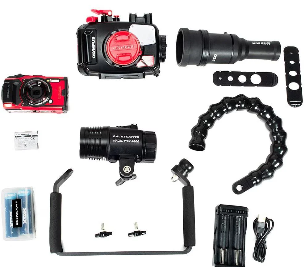 Backscatter - OM System TG-7, Macro Wide 4300 & Snoot Video Package - Image 4