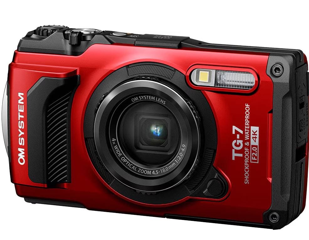 Backscatter - OM System TG-7 Red Camera