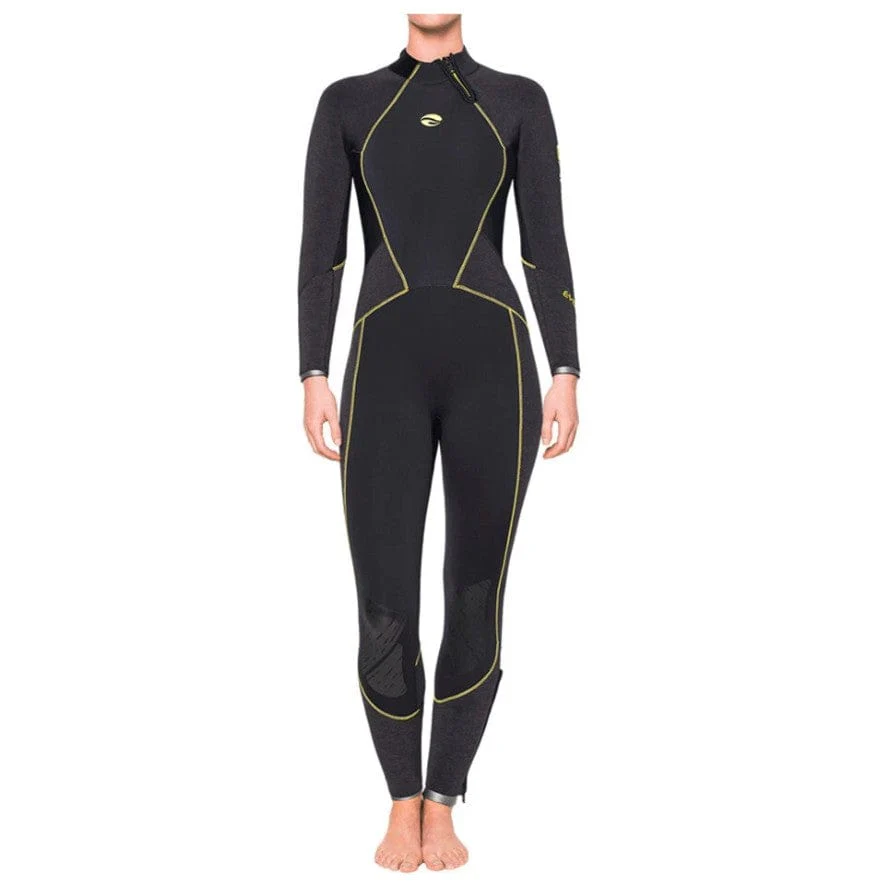 BARE - Women's 1st Gen Green/Black 5mm & 7mm Evoke Wetsuit (WETSUIT CLEARANCE - FINAL SALE)