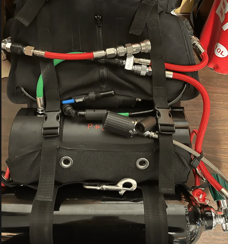 Cyborg Pirate - Dive Rite Choptima Custom Hose Color Kit - CM O2ptima - Image 2