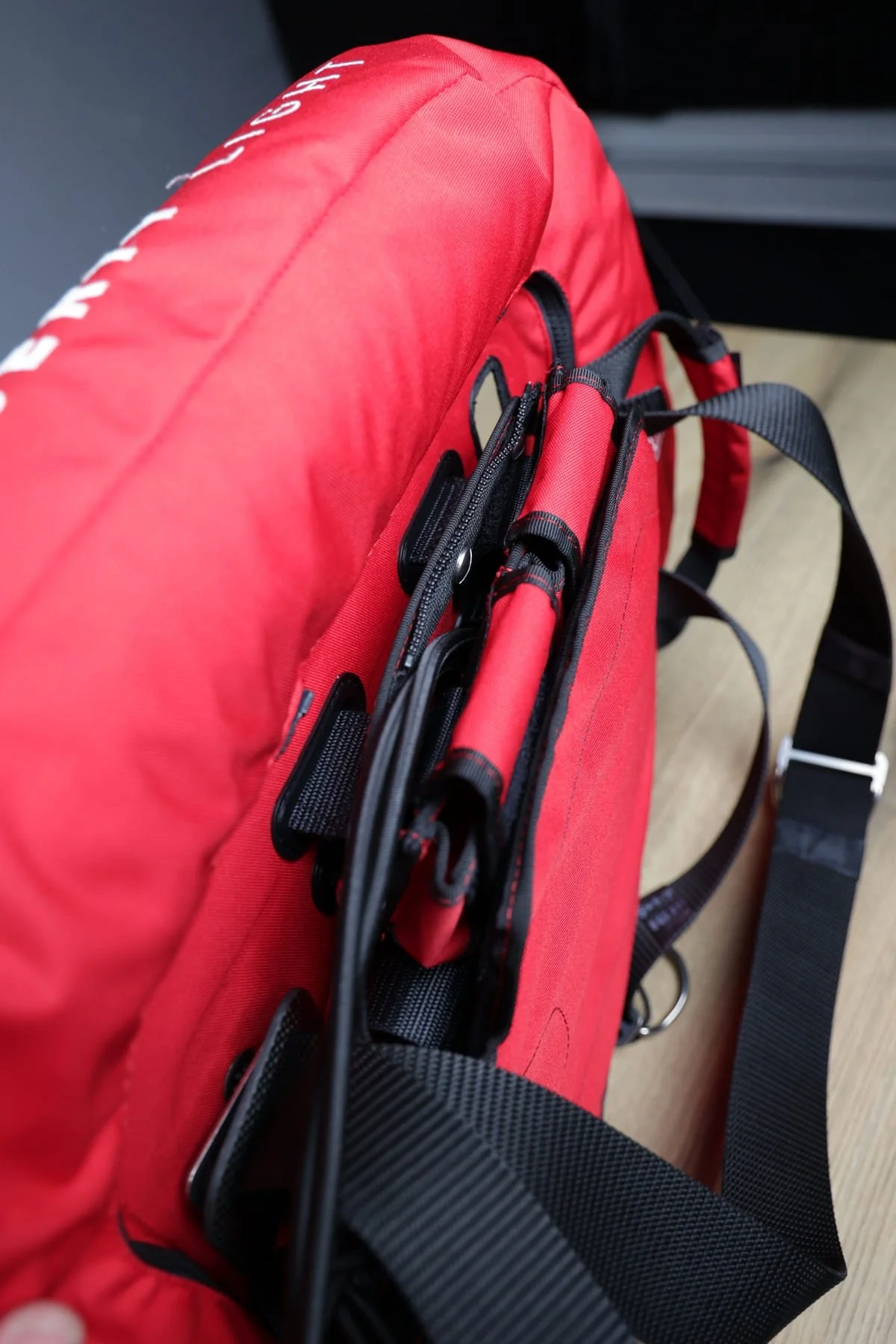 DIVESOFT - Liberty Light Harness, Wing & Straps Assembly for BMCL - Red - Image 3