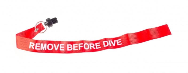 DIVESOFT - LP Hose Plug with Ribbon