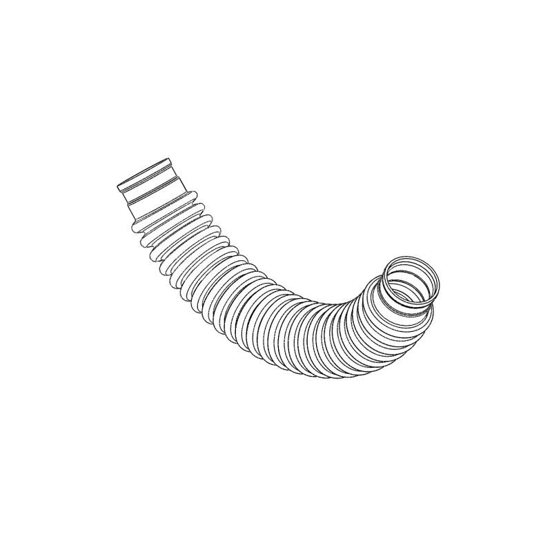 DIVESOFT - Shortened 11" Corrugated Hose
