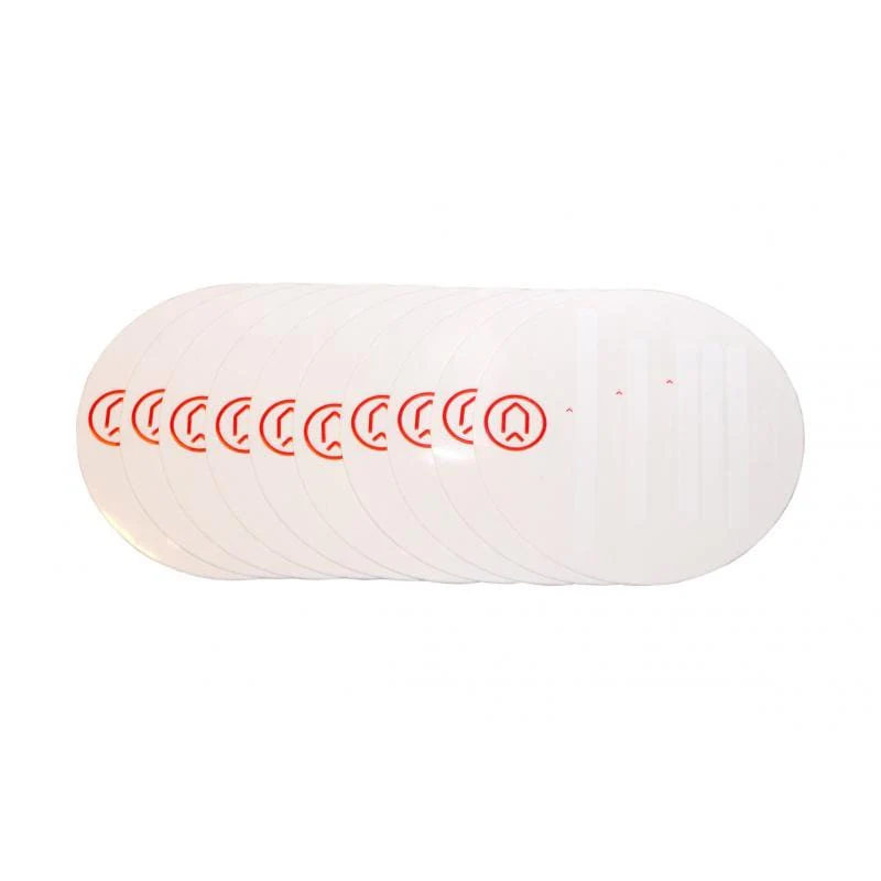 DIVESOFT - Spare Stickers for Scrubber Cover - 10 Pieces