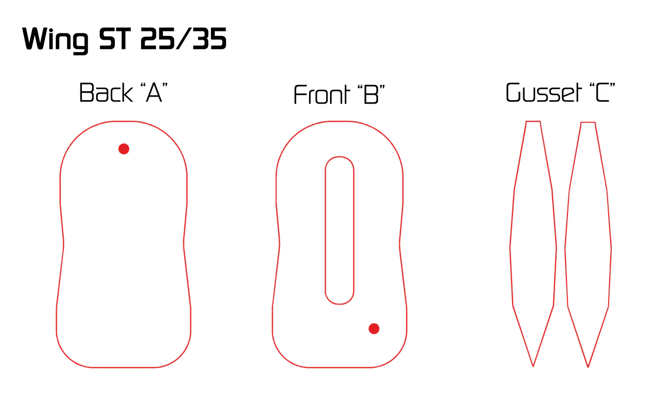 Helium Dive - Custom PRO Single Tank 25 and 35LB Wings - Image 3