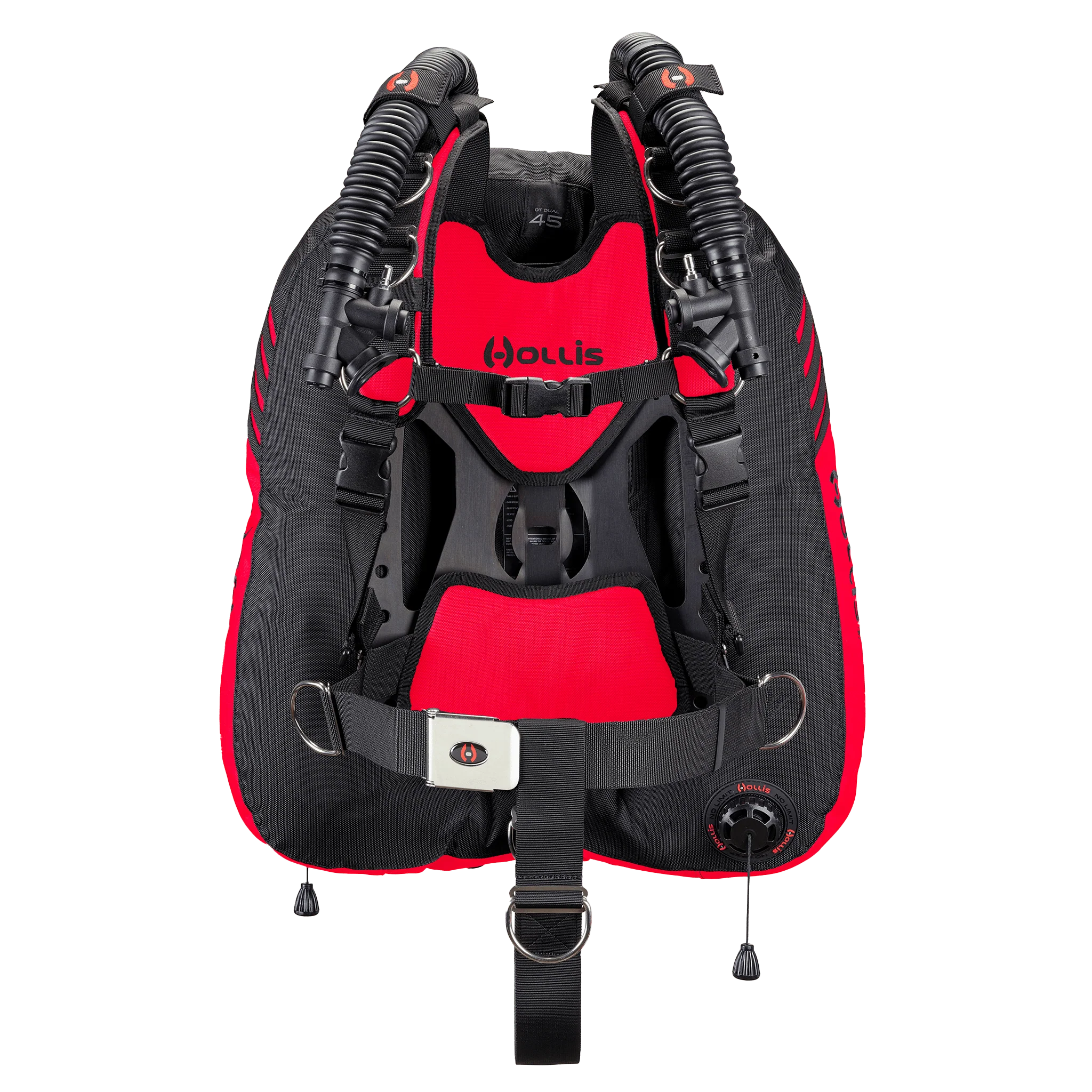 Hollis - Custom DT45 Dual Elite 2 Harness System with Aluminum Backplate - Image 12
