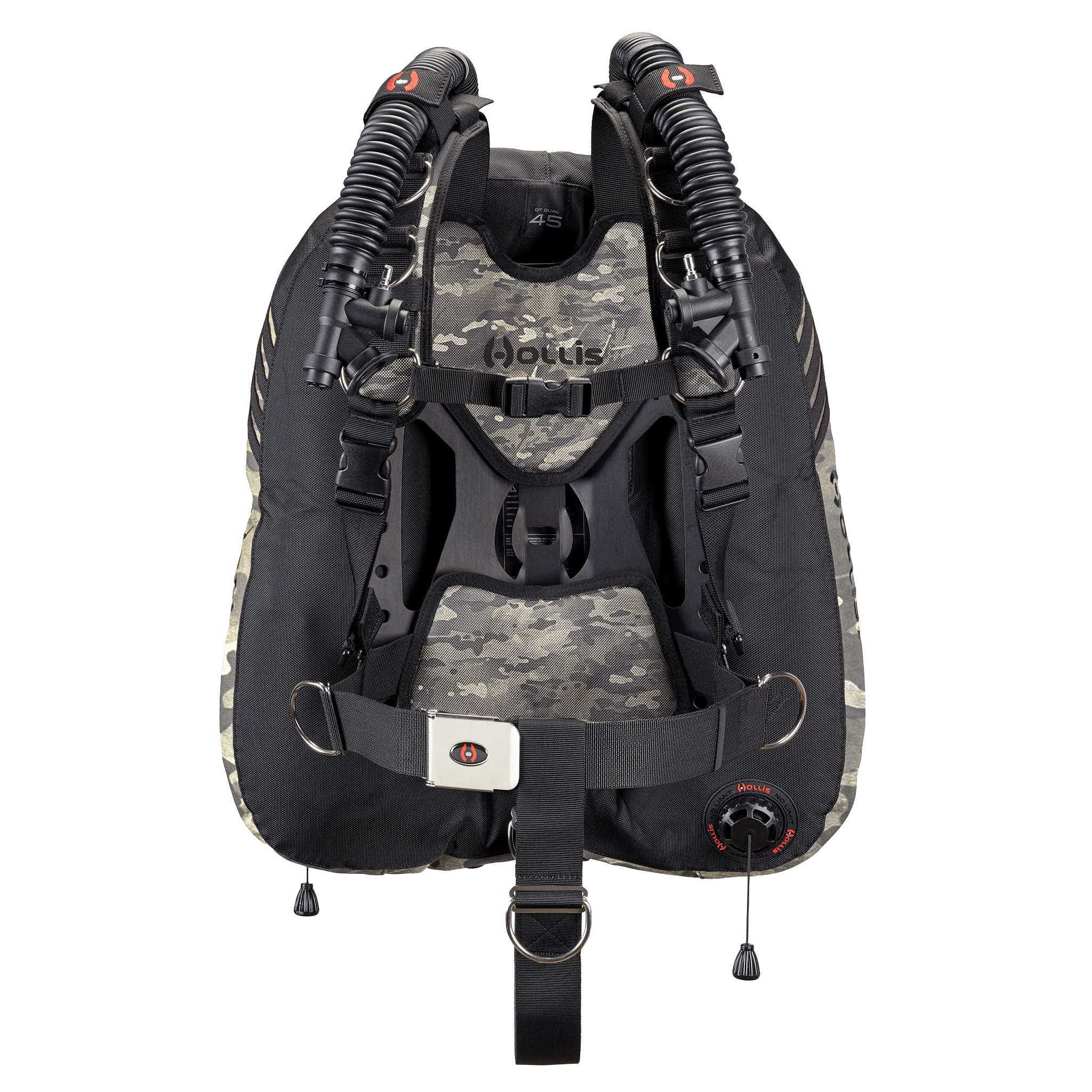 Hollis - Custom DT45 Dual Elite 2 Harness System with Aluminum Backplate - Image 2