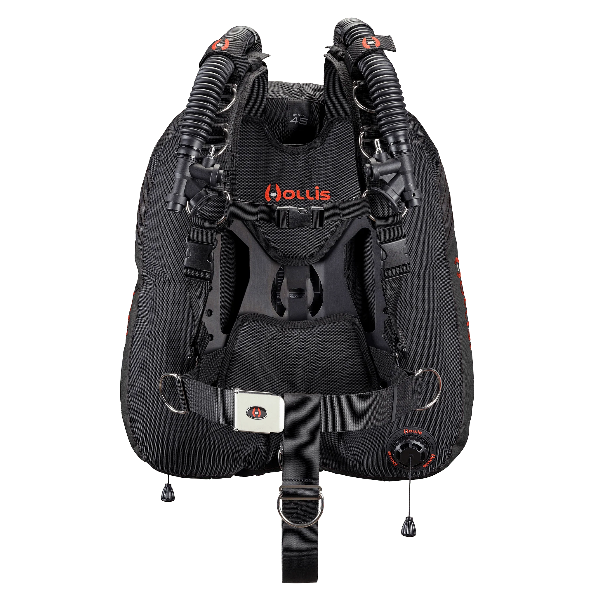 Hollis - Custom DT45 Dual Elite 2 Harness System with Aluminum Backplate - Image 5