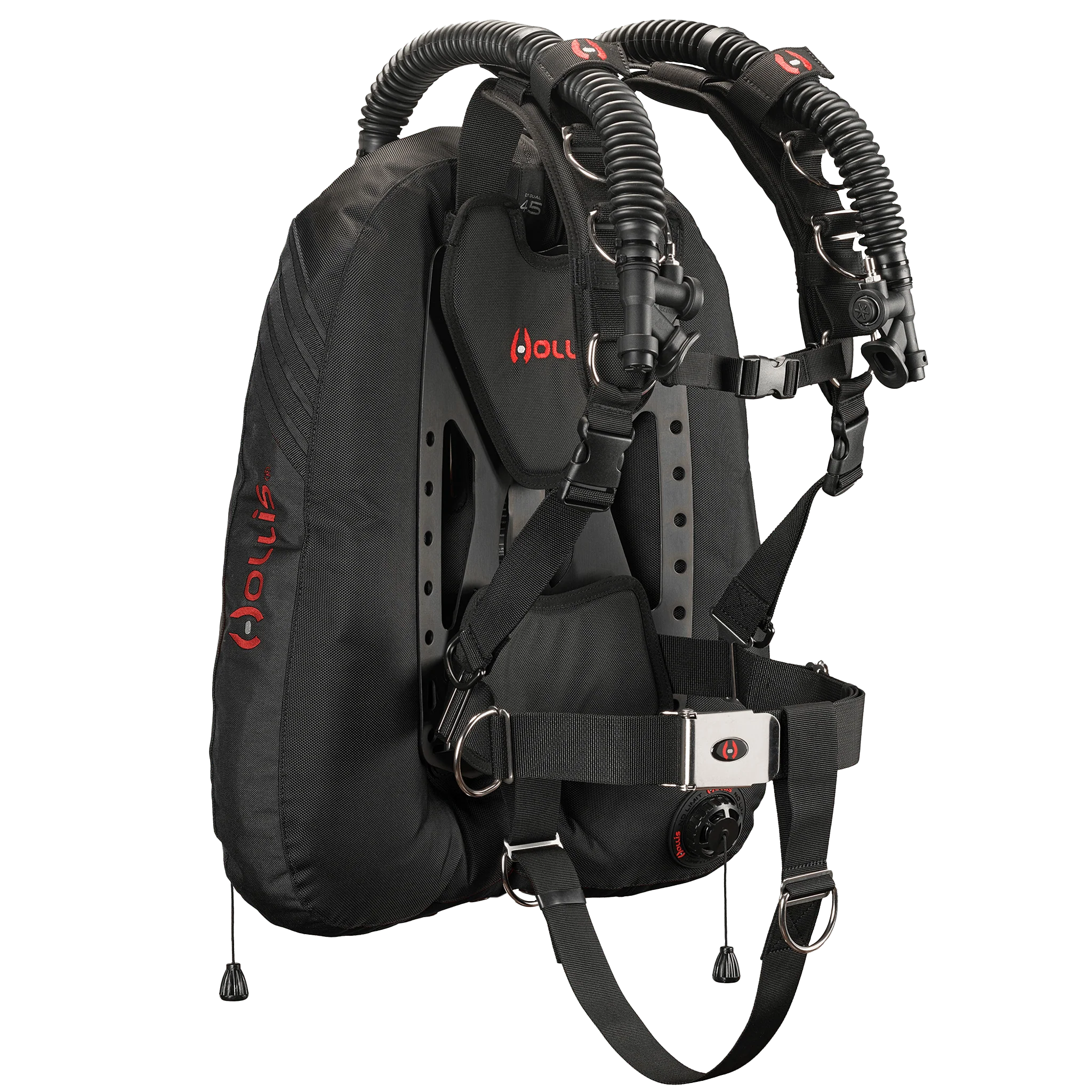 Hollis - Custom DT45 Dual Elite 2 Harness System with Aluminum Backplate - Image 6