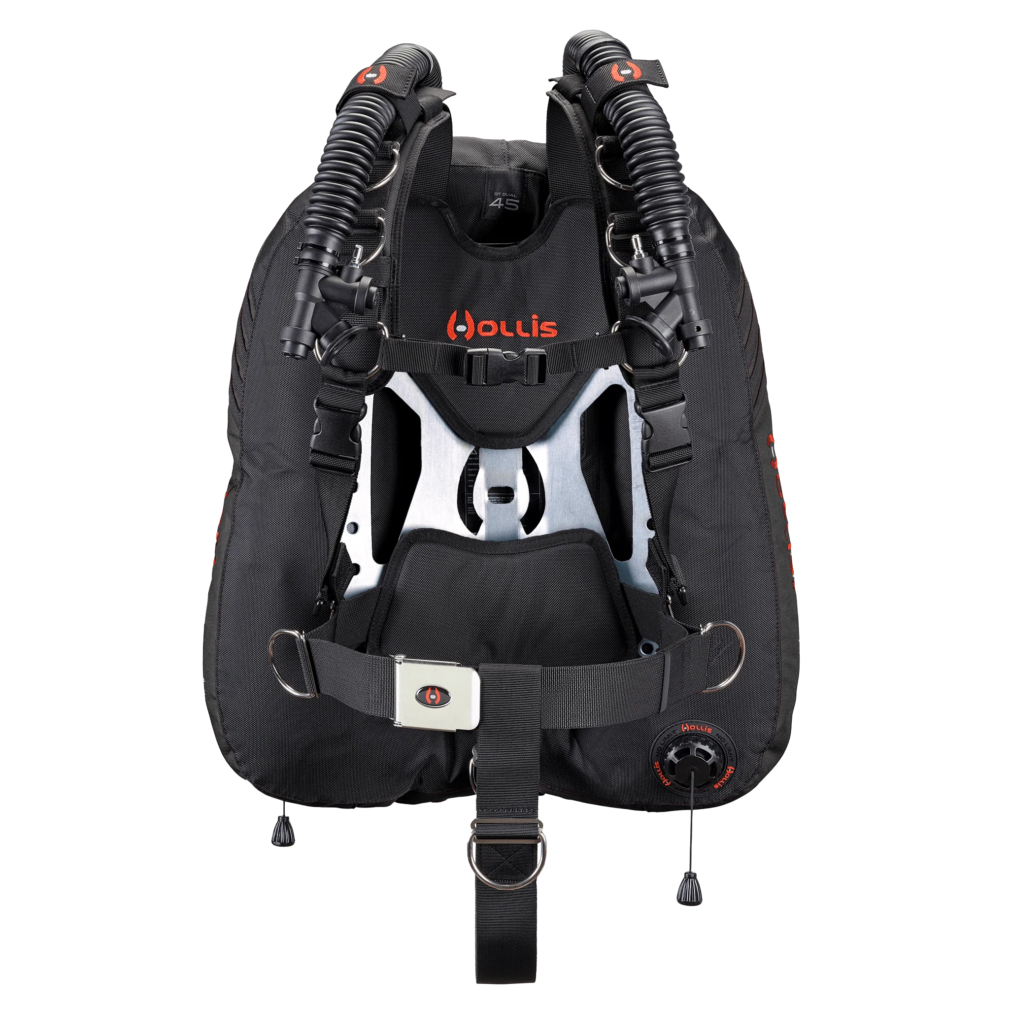 Hollis - Custom DT45 Dual Elite 2 Harness System with Stainless Steel Backplate - Image 3