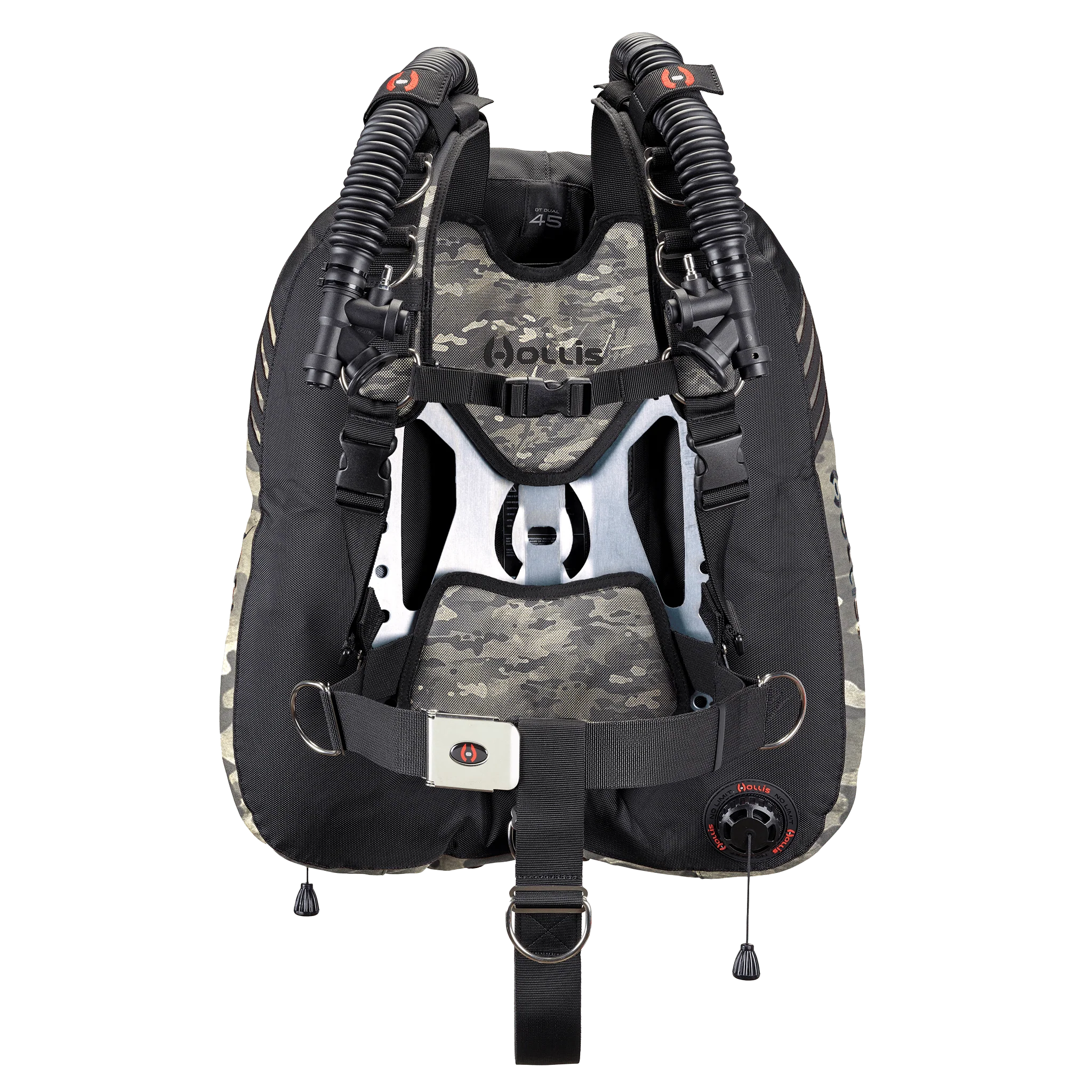 Hollis - Custom DT45 Dual Elite 2 Harness System with Stainless Steel Backplate - Image 6