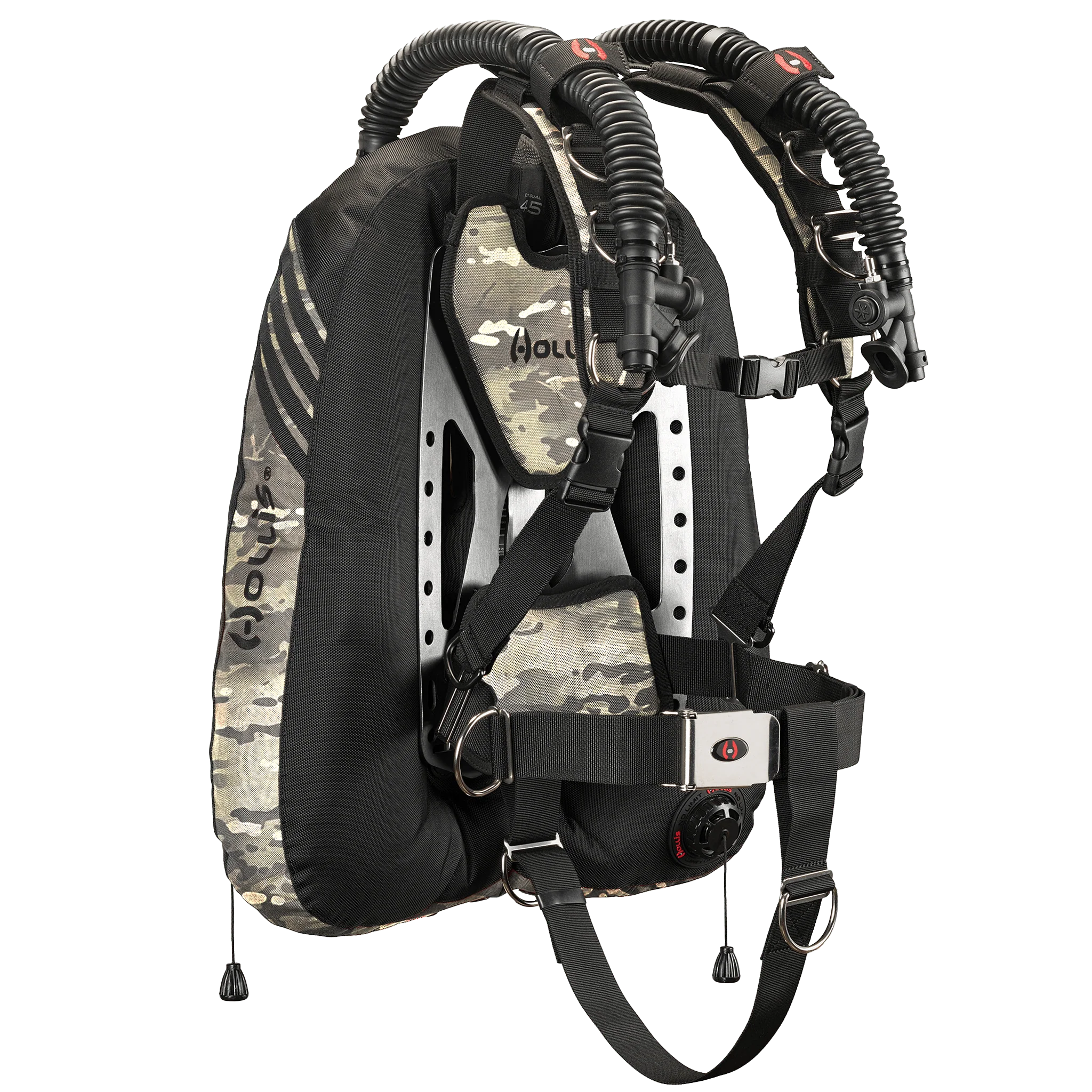 Hollis - Custom DT45 Dual Elite 2 Harness System with Stainless Steel Backplate - Image 7