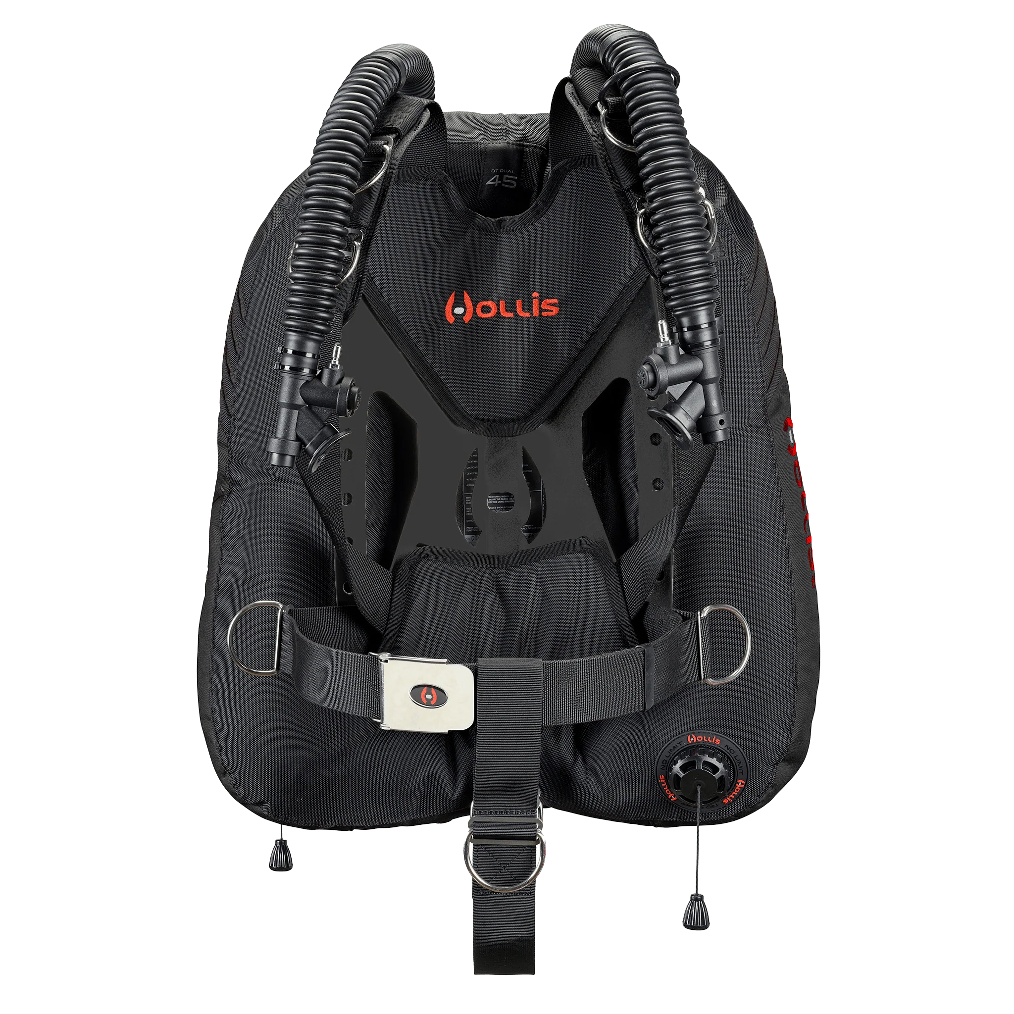 Hollis - Custom DT45 Dual Solo Harness System with Aluminum Backplate - Image 3
