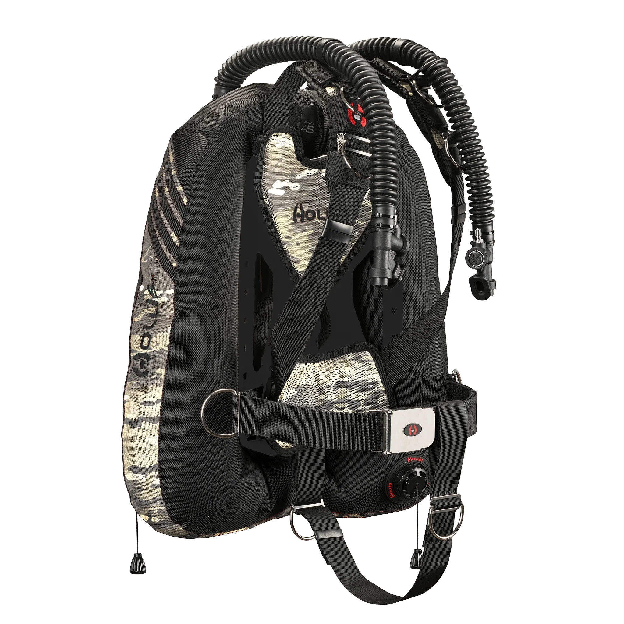 Hollis - Custom DT45 Dual Solo Harness System with Aluminum Backplate - Image 6