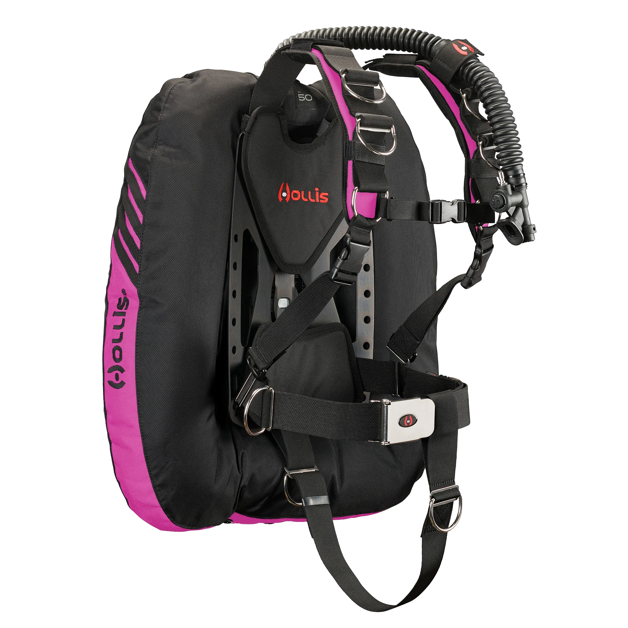 Hollis - Custom DT50 Dual Elite 2 Harness System with Aluminum Backplate - Image 11