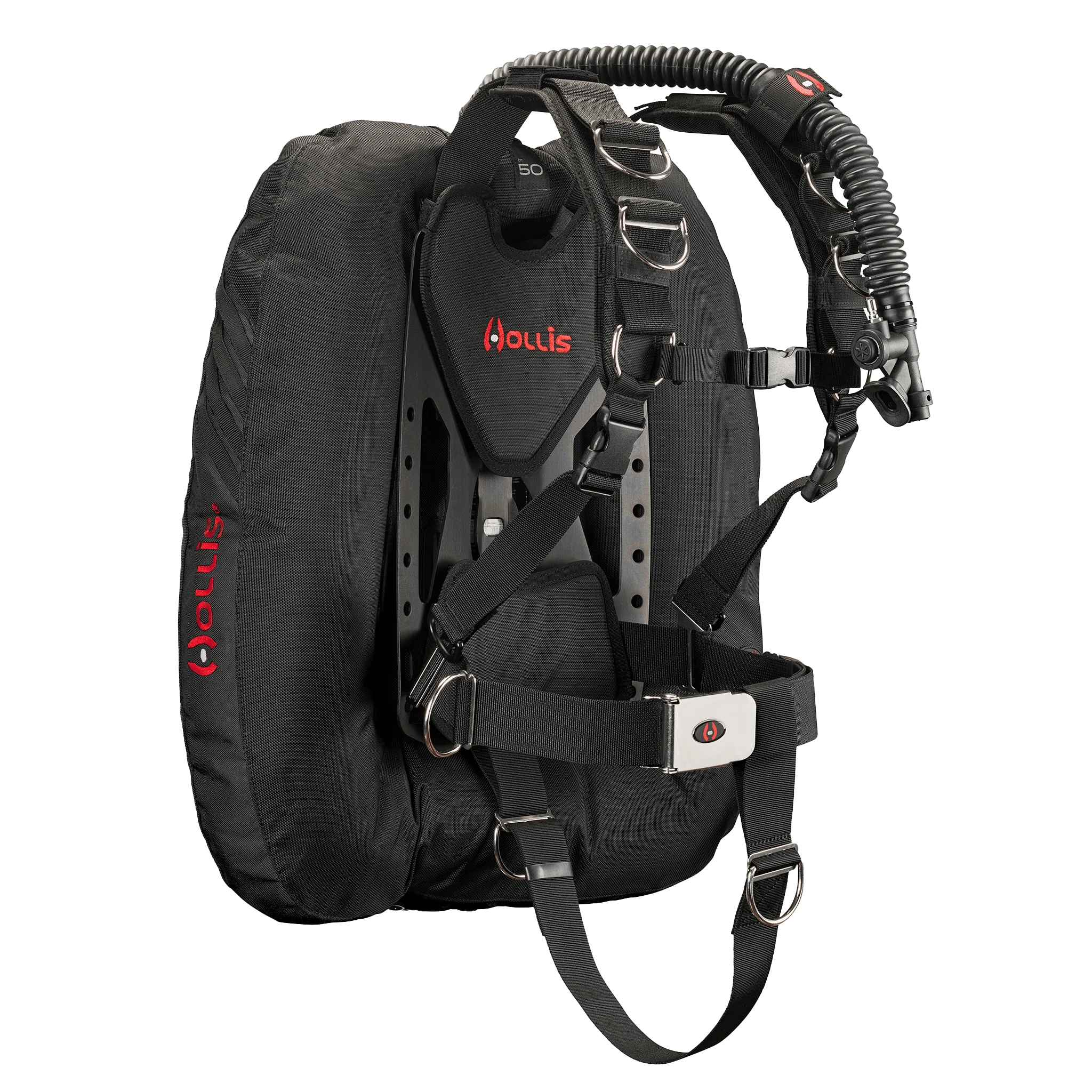 Hollis - Custom DT50 Dual Elite 2 Harness System with Aluminum Backplate - Image 3