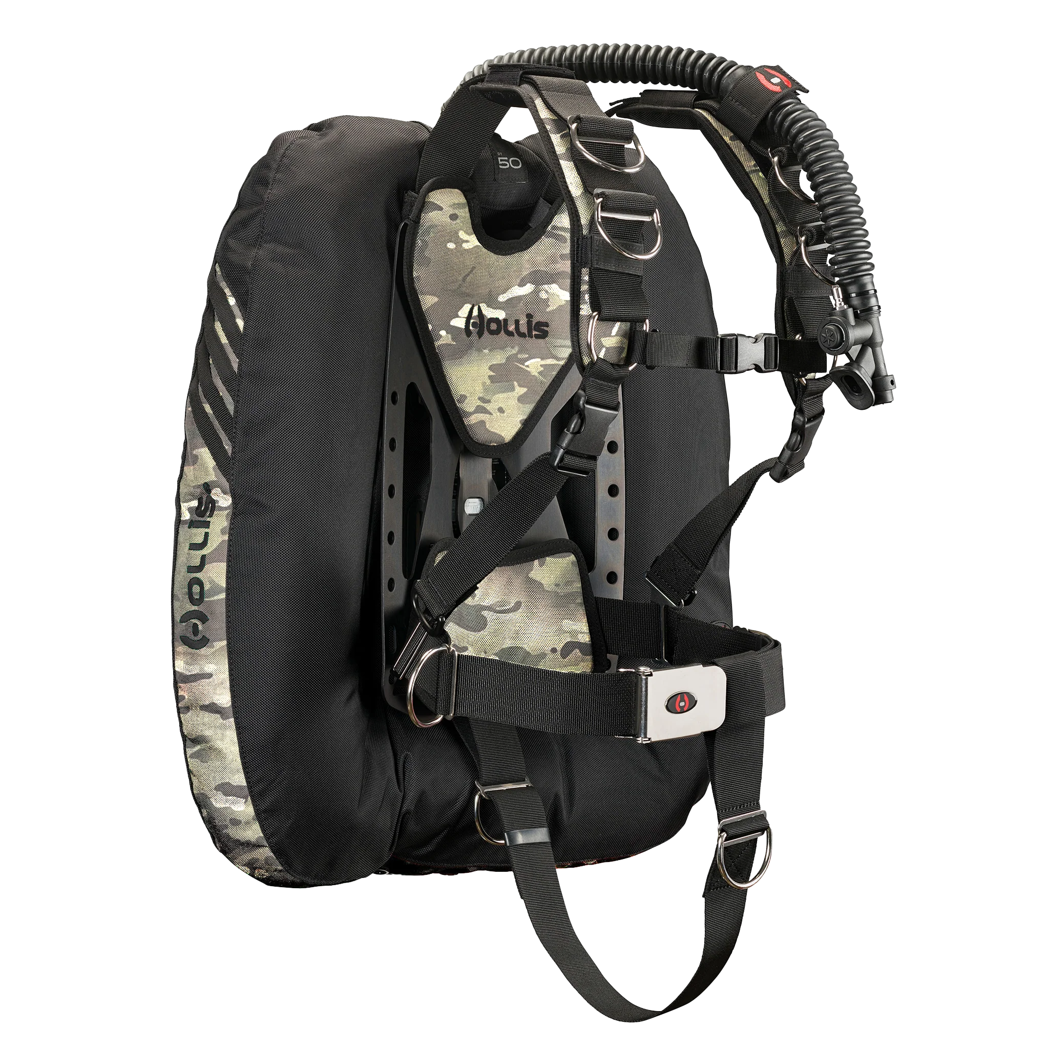 Hollis - Custom DT50 Dual Elite 2 Harness System with Aluminum Backplate - Image 8