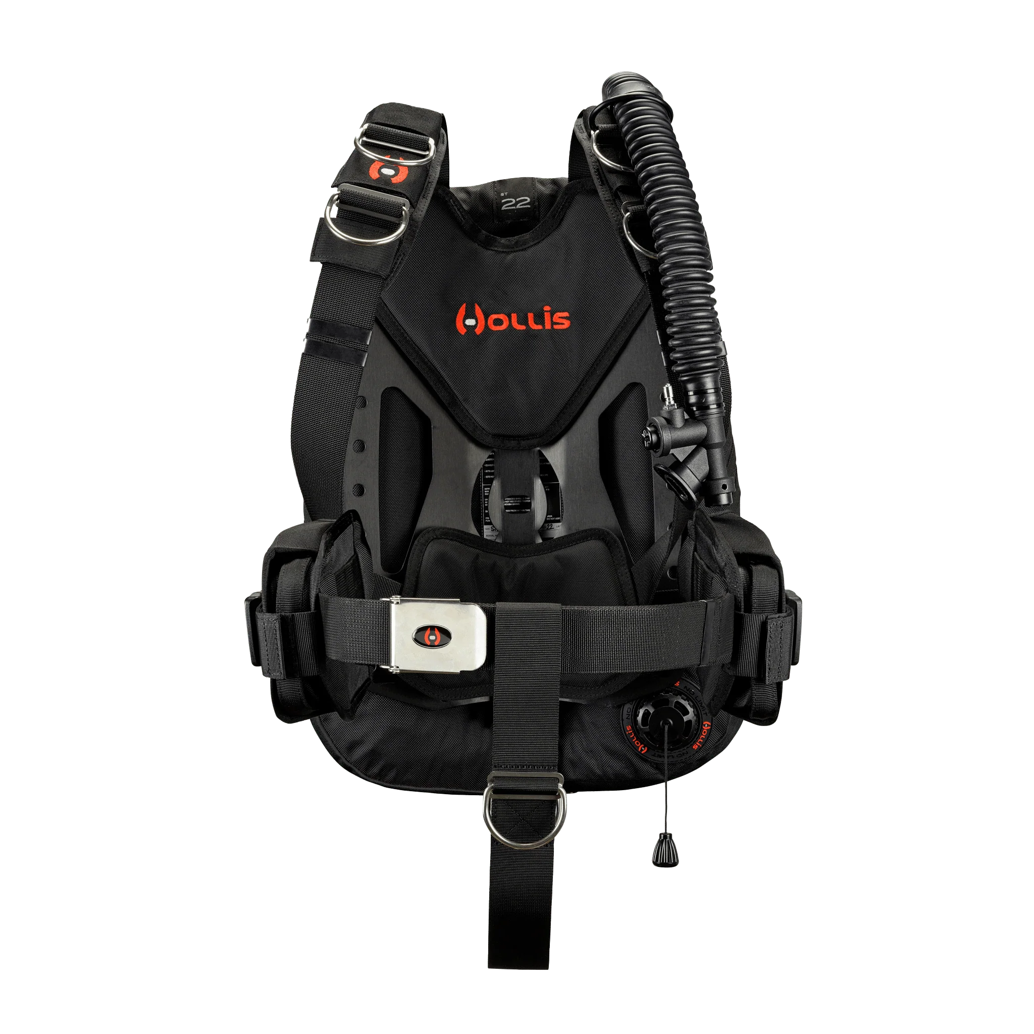 Hollis - Custom ST22 Solo Harness System with Aluminum Backplate