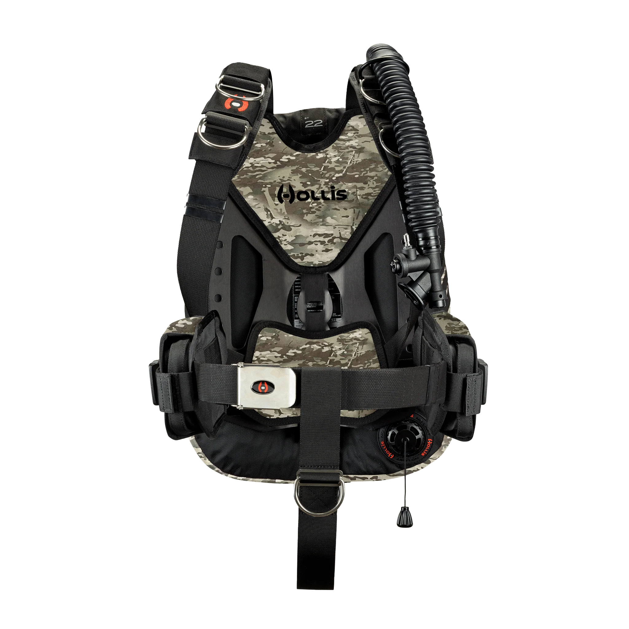 Hollis - Custom ST22 Solo Harness System with Aluminum Backplate - Image 6