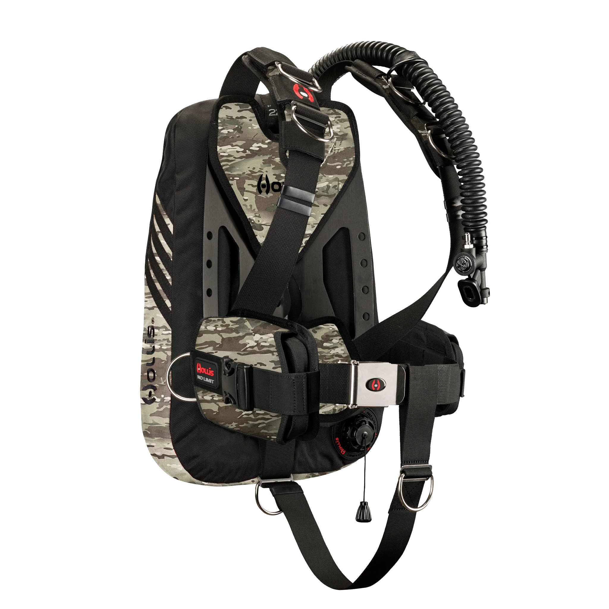 Hollis - Custom ST22 Solo Harness System with Aluminum Backplate - Image 7