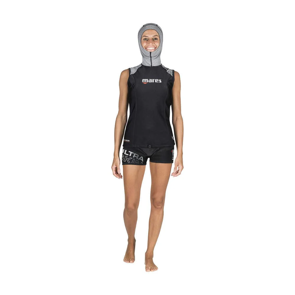MARES - Women's Ultraskin Sleeveless Top (With or Without Hood)