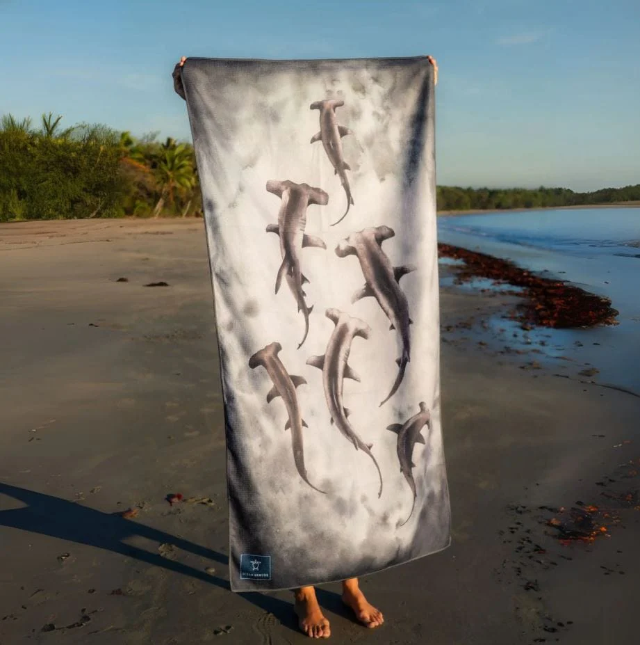 Ocean Armour - Hammerhead Sand-Free Beach Towel - Image 3