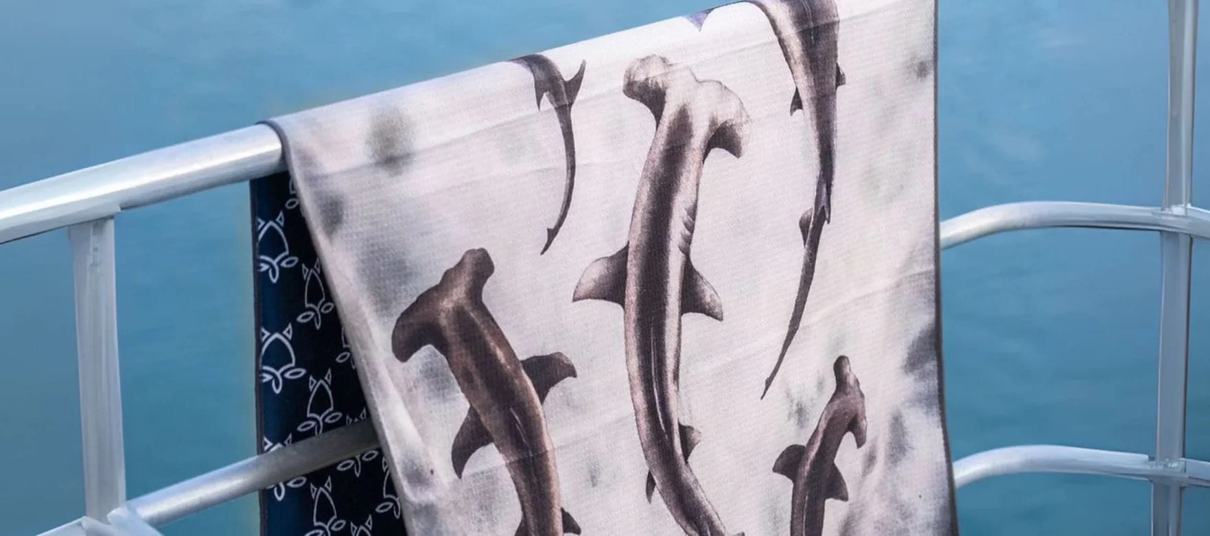 Ocean Armour - Hammerhead Sand-Free Beach Towel - Image 4