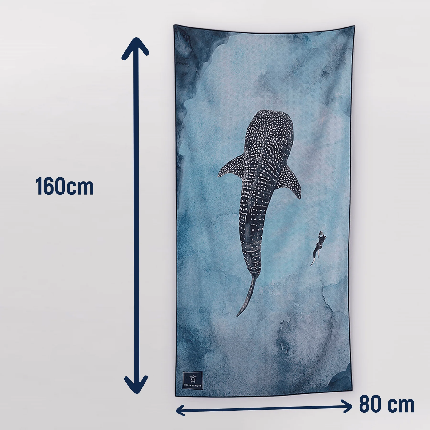 Ocean Armour - Whale Shark Sand-Free Beach Towel - Image 6