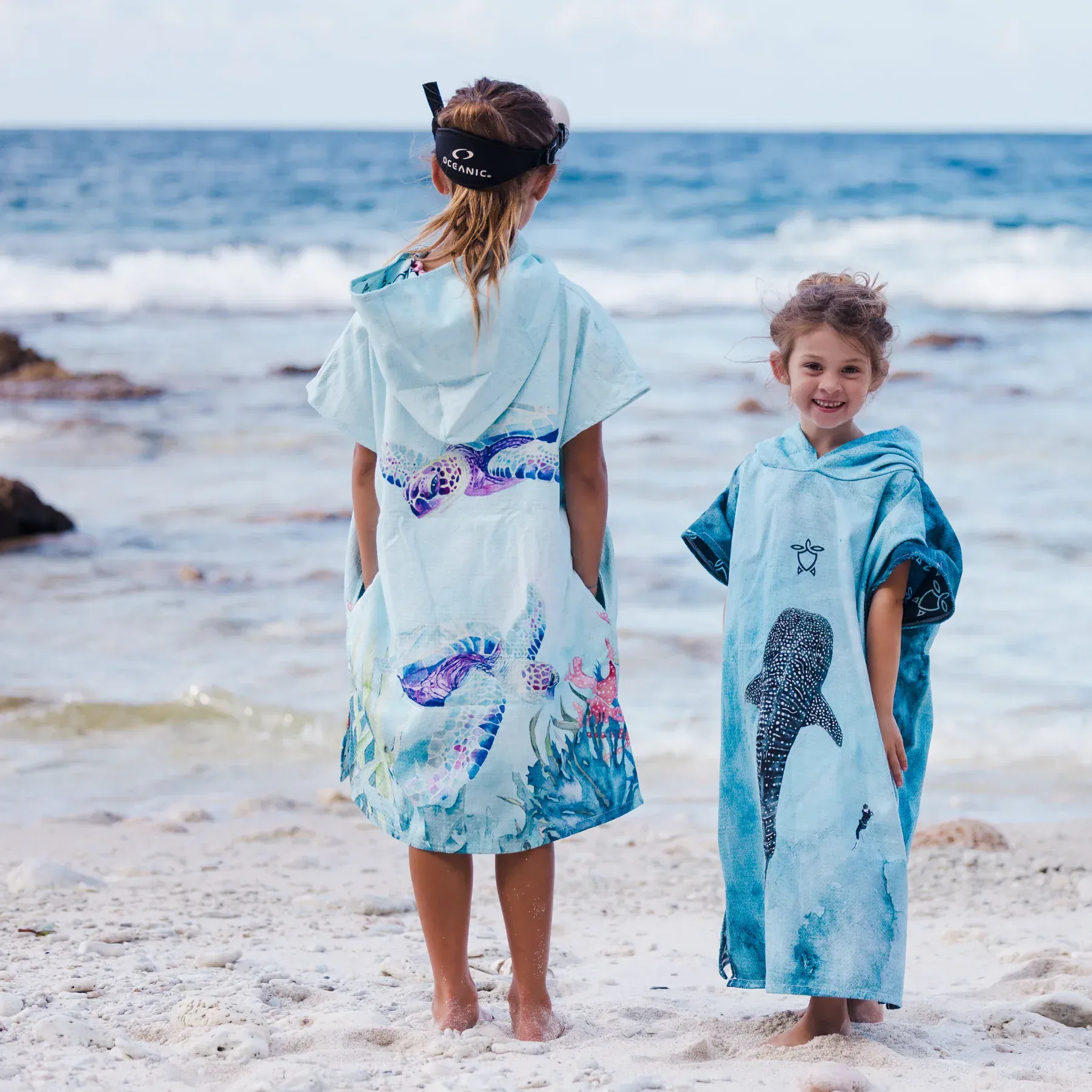 Ocean Armour - Turtle Kids Poncho - Image 3
