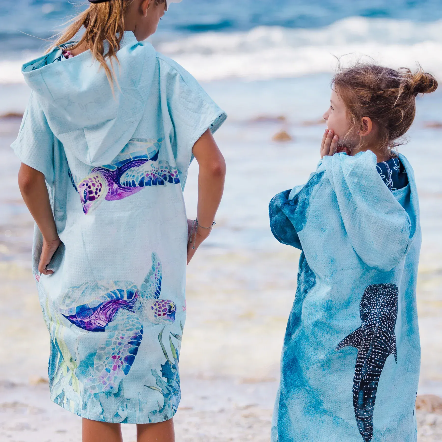 Ocean Armour - Turtle Kids Poncho - Image 4