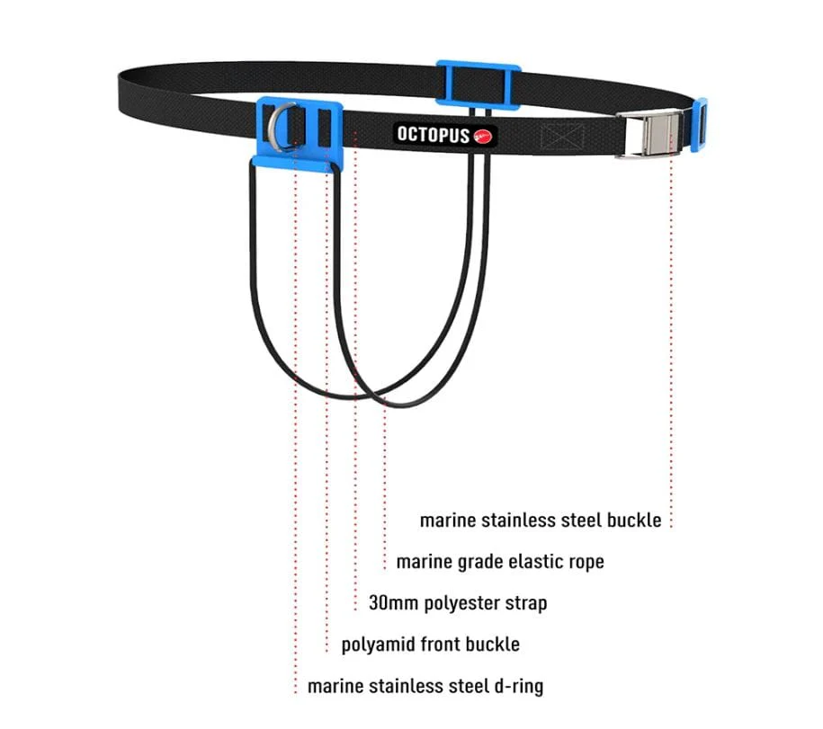 OCTOPUS FREEDIVING - CNF Belt with Quick Release - Image 4