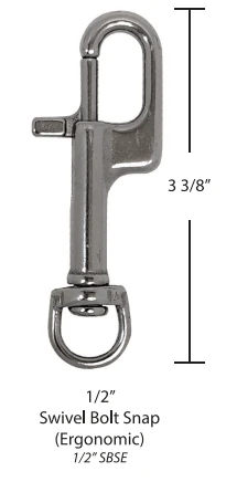 Paragon Dive - Ergonomic Bolt Snaps - Image 2