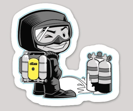 Paragon Dive - rEvo and Doubles Sticker