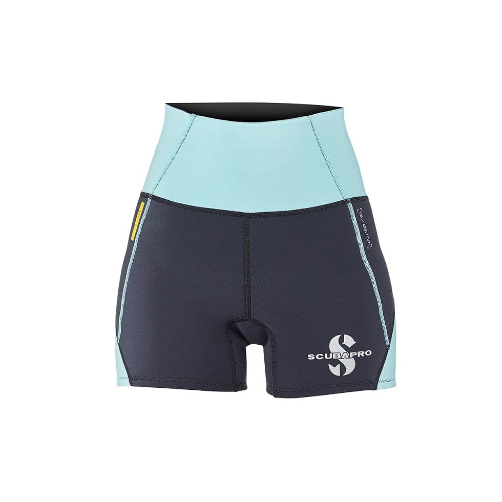 SCUBAPRO - Women's 1.5MM Caribbean Teal Everflex Shorts