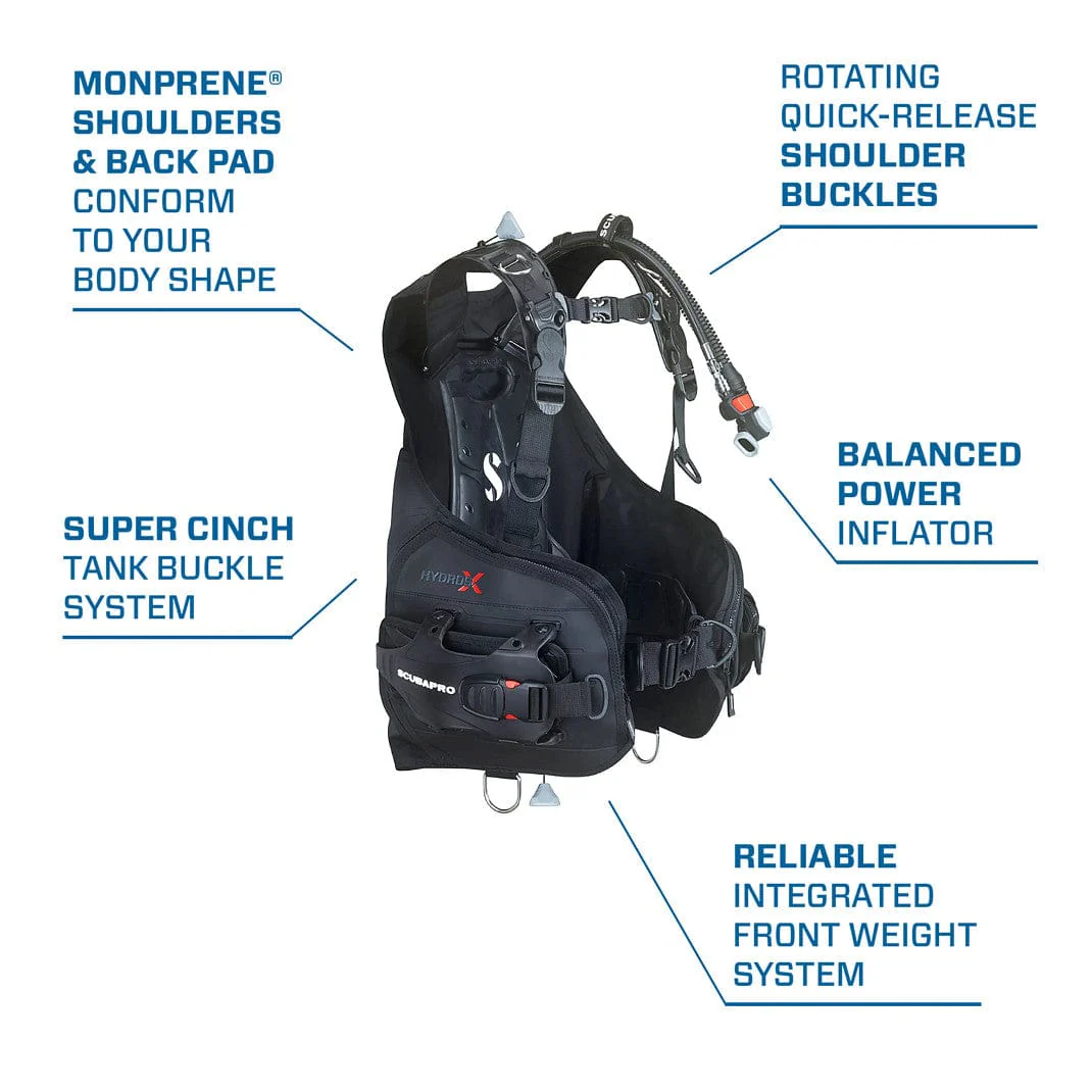 SCUBAPRO - WOMEN'S HYDROS X BCD (BALANCED POWER INFLATOR) - Image 5