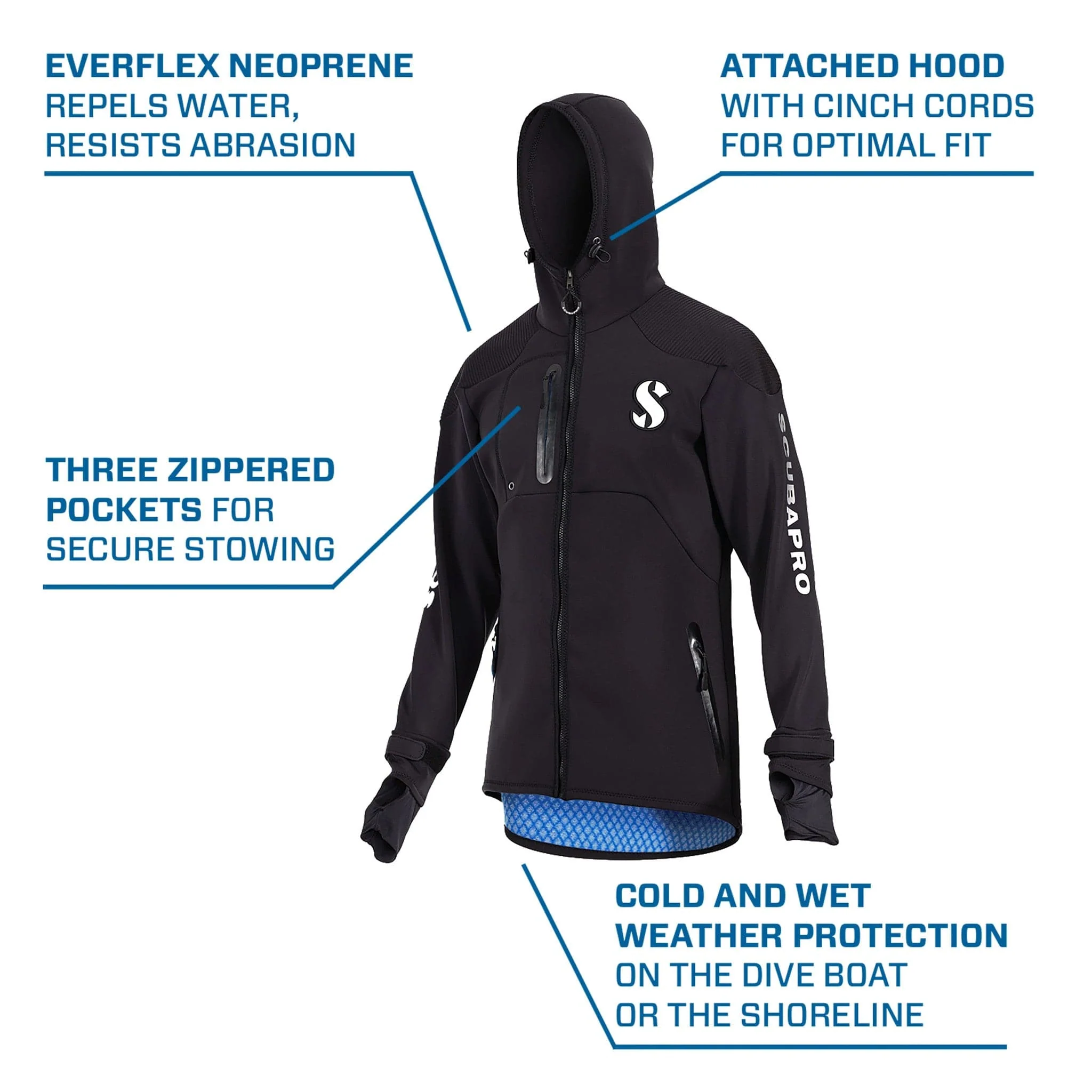 SCUBAPRO - Men's Premium Boat Coat - Image 3