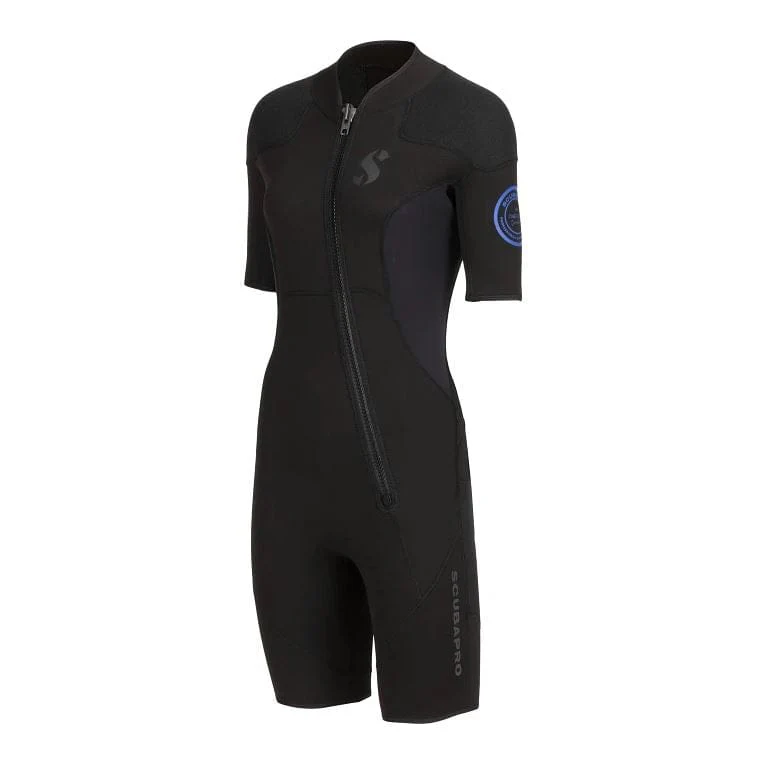 SCUBAPRO - Women's ONEFLEX Front Zip 2.5MM Steamer Shorty
