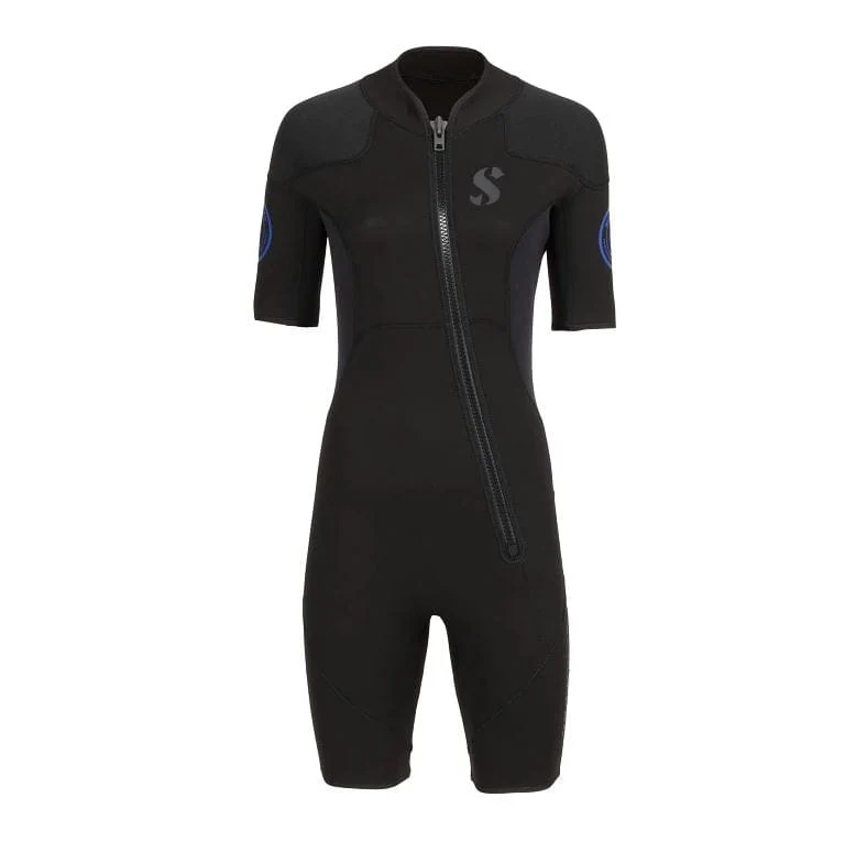 SCUBAPRO - Women's ONEFLEX Front Zip 2.5MM Steamer Shorty - Image 3