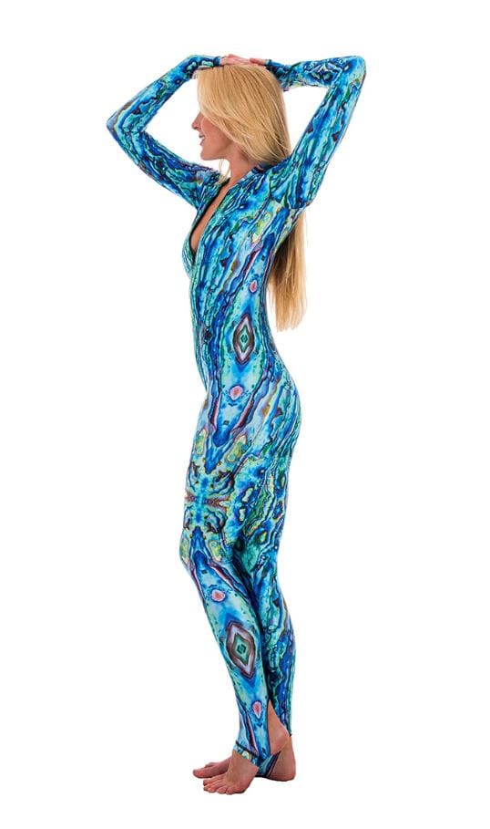 SlipIns - Green Abalone Diveskin