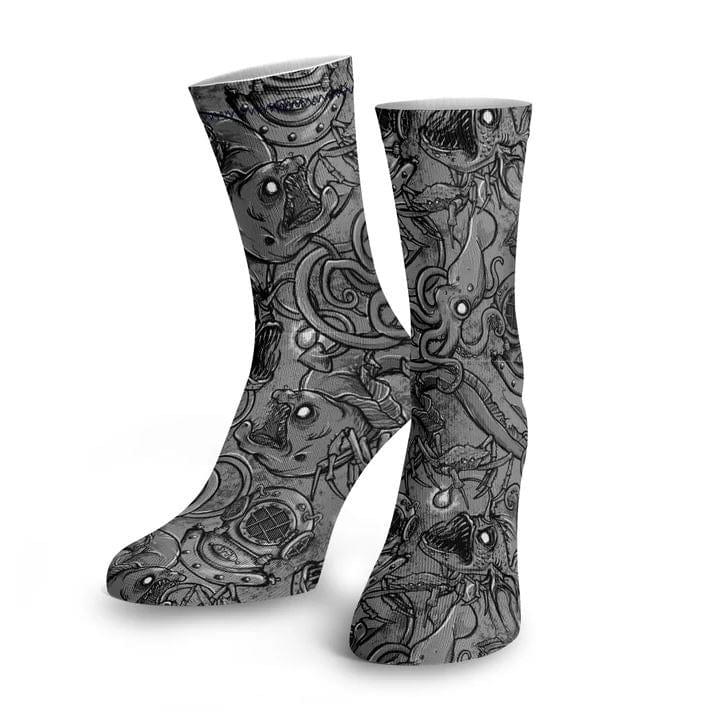 Spacefish Army - Deep Sea Dive Socks