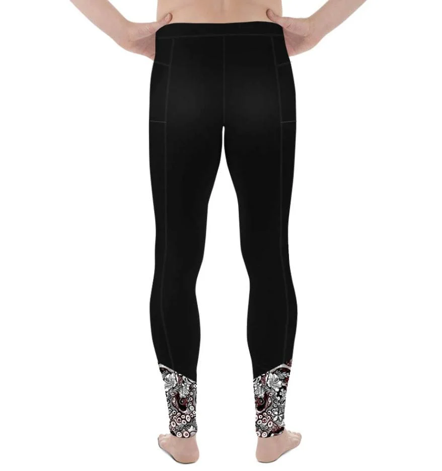 Spacefish Army - Men's Black Octopower Scuba Pants