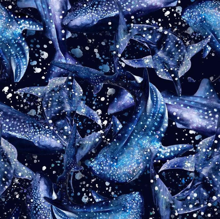Spacefish Army - Whale Shark Wonderland Dive Socks - Image 2