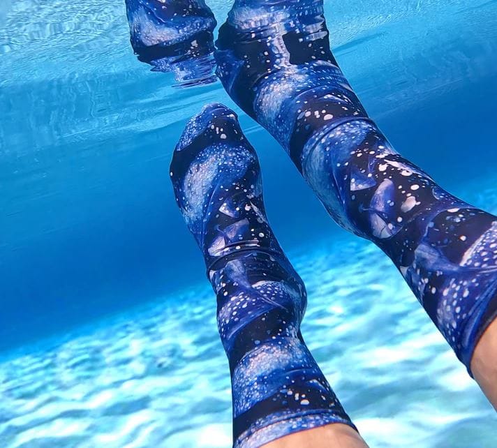 Spacefish Army - Whale Shark Wonderland Dive Socks - Image 3