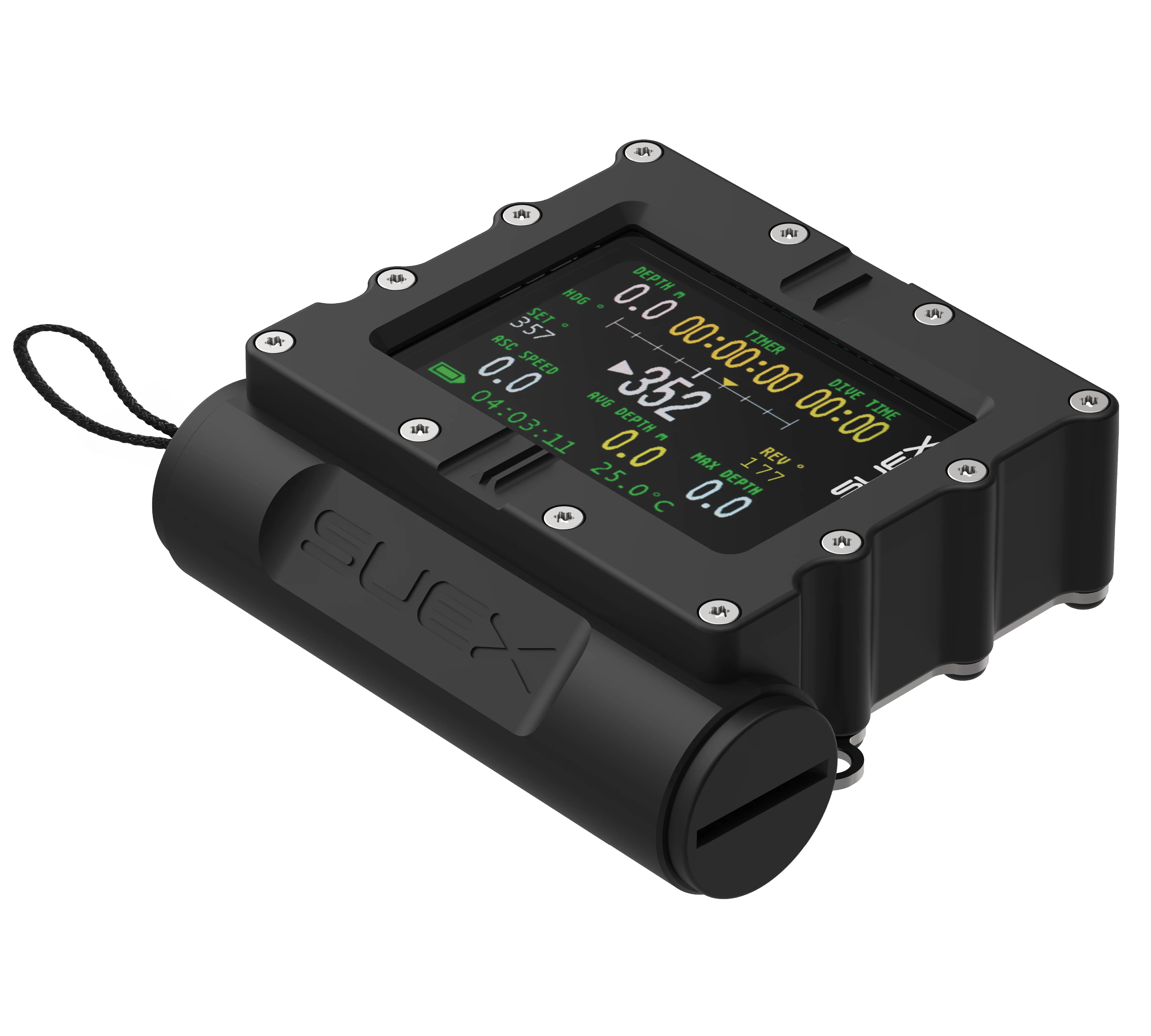 SUEX - ERON D-1 Dashboard FW6.1 (Includes Mount, Case, Cord, Software)