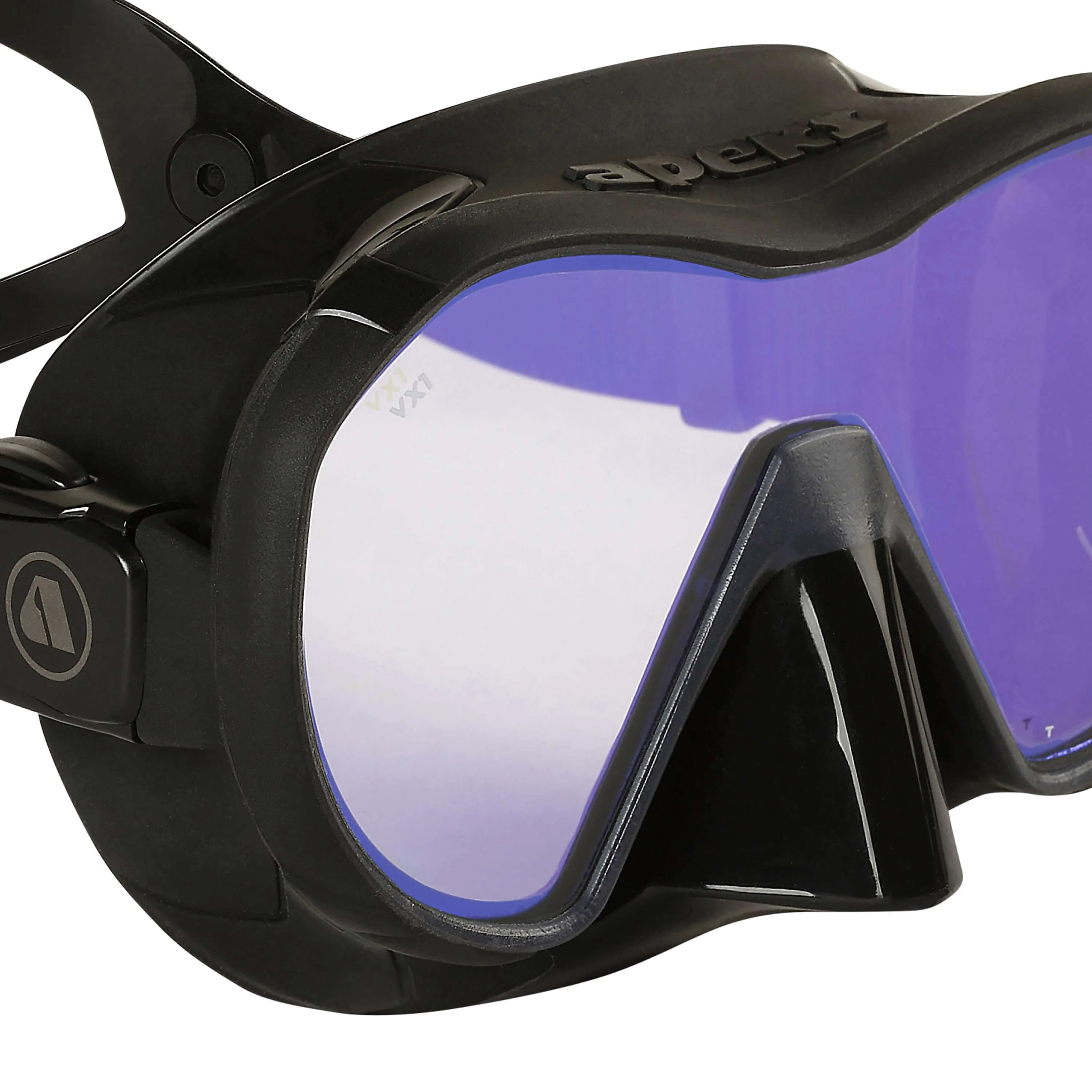 Apeks - VX1 BLACK SILICONE MASK WITH UV LENS - Image 3