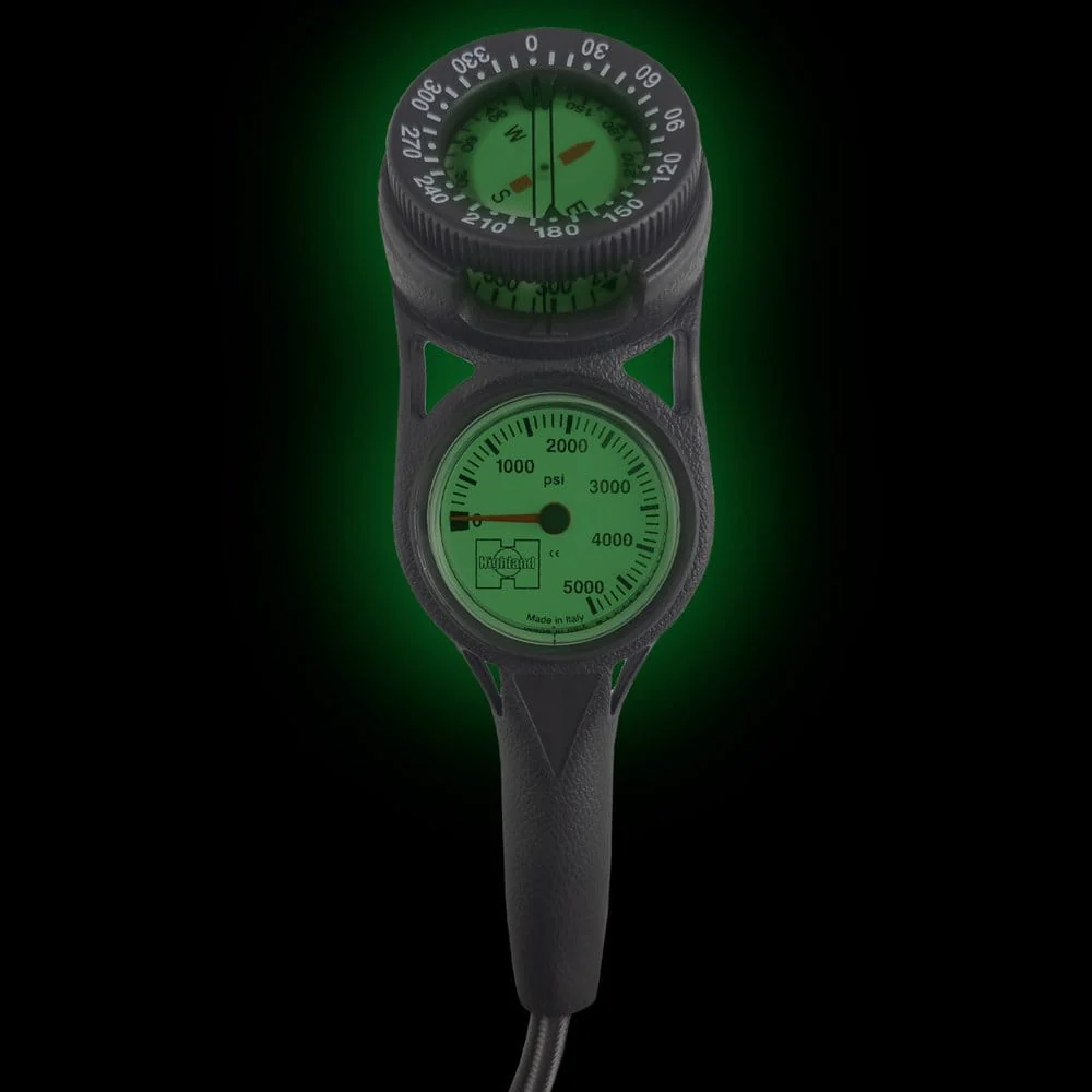 XS Scuba - Highland Pressure/Compass Combo w/Miflex Hose - Image 4